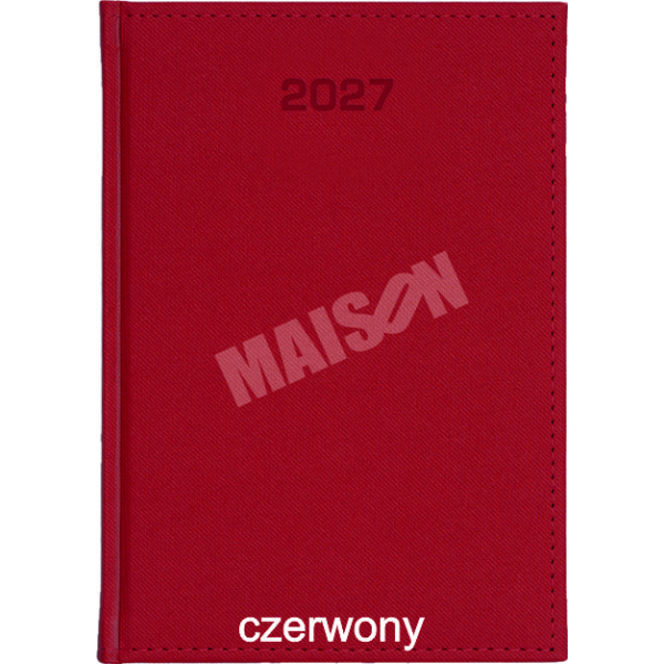 Kalendarz Denim dzienny A5 2027 z grawerem